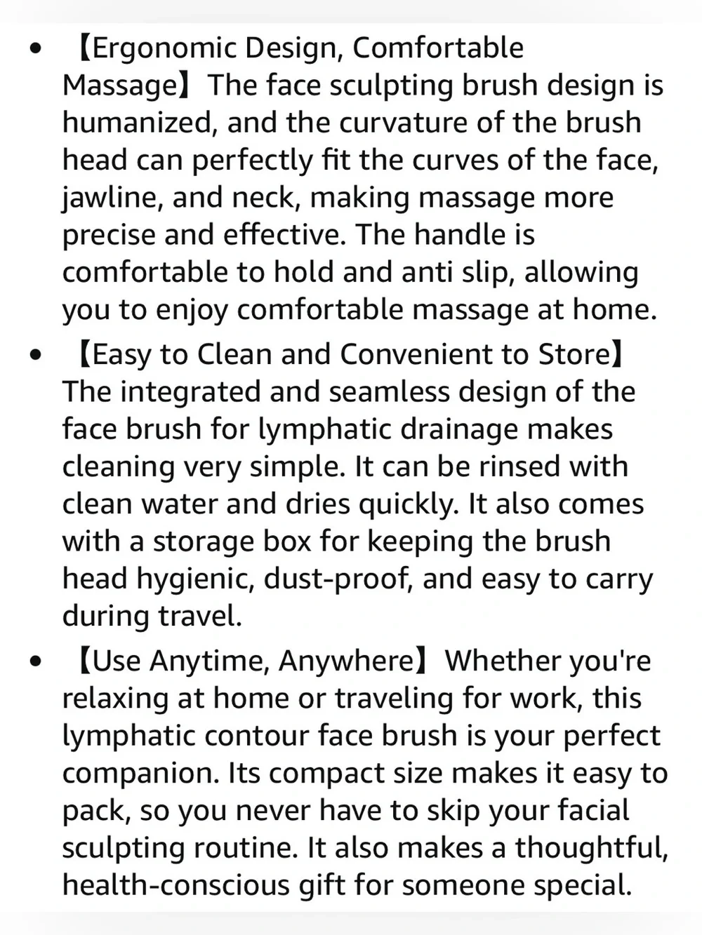 Lymphatic Contour Face Brush! NEW! - Picture 5 of 6
